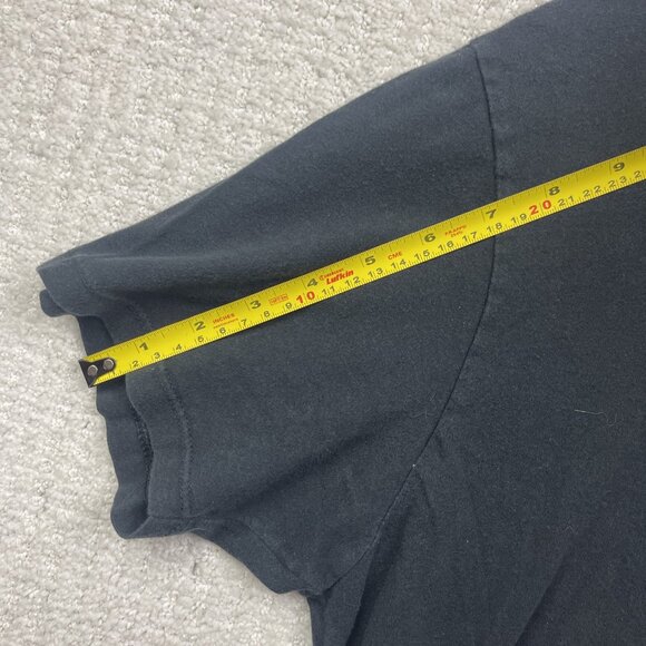 Vans Men's Shirt Size m Black Short Sleeve Crew Neck Skateboarding Graphic Tee - Picture 11 of 11